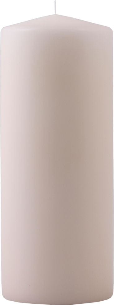 Diana Candles Stumpenkerze creme Höhe 20 cm, Ø 7,8 cm
