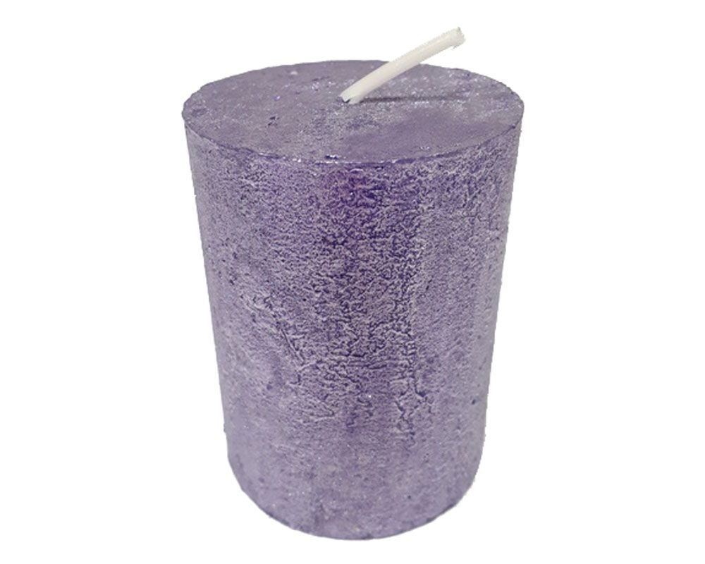 House of Rustic Kerze 9 cm lavendel