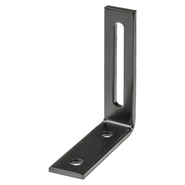 Vormann Verstellwinkel 80 x 65 x 20 mm Stahl schwarz