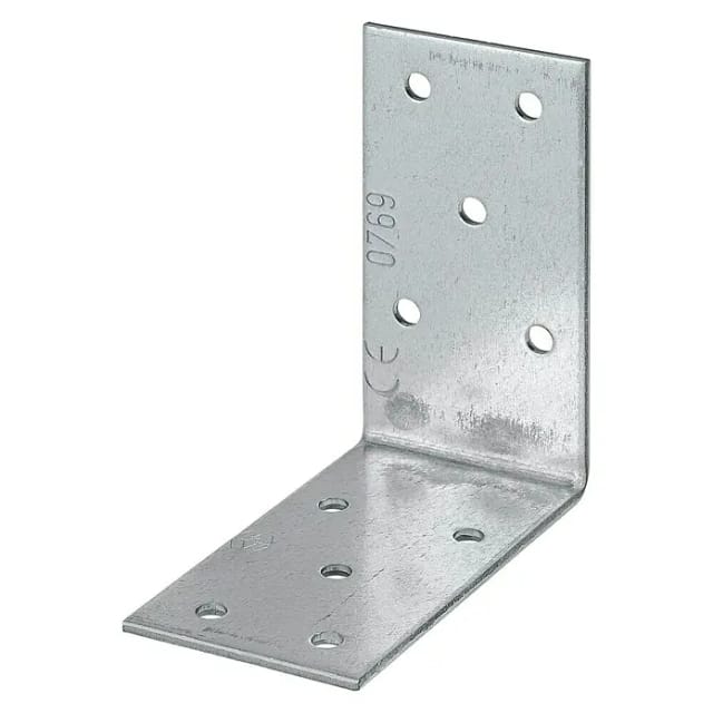 Vormann Winkel-Streifenverbinder 125 x 40 mm sendzimir verzinkt