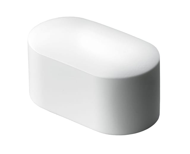 Hettich Fußkappe für ovale Rohre 20 x 38 mm weiß Kunststoff, 4 Stück