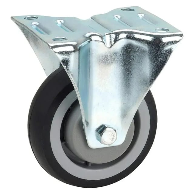 Transportgeräte-Bockrolle 100 x 32 mm Tragkr. 120 kg