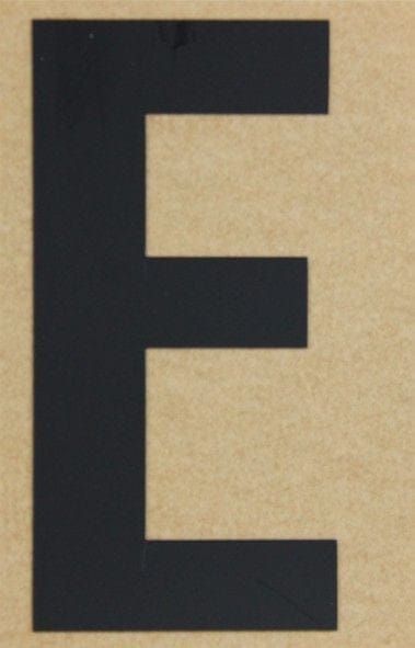 Conacord Klebebuchstabe E 65 x 100 mm