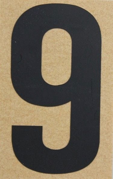 Conacord Klebezahl 9 65 x 100 mm