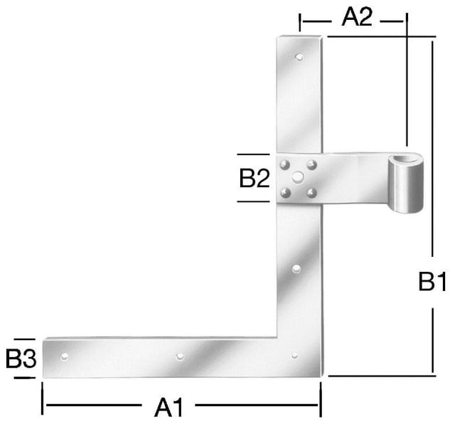 Vormann Winkelband 25 x 20 cm