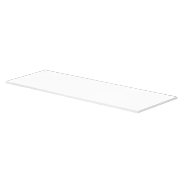 Dolle Glasboden Square 60 x 20 cm, 8 mm, weiß