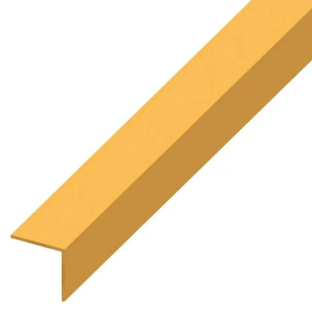 alfer Winkel 1 m, 25 x 25 mm PVC (Kunststoff) glatt gelb
