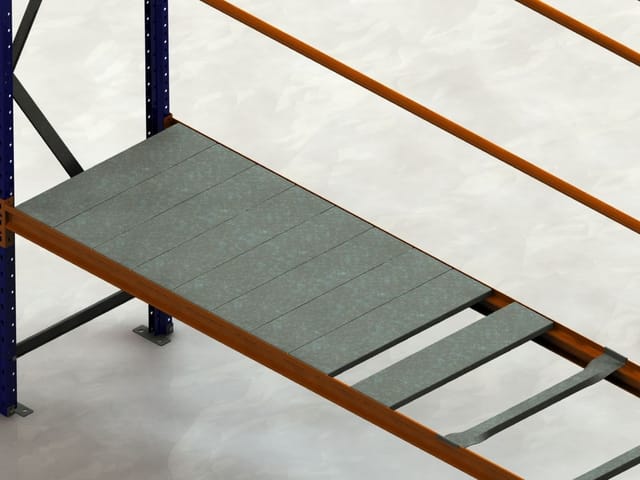 Metallboden 200 x 800 mm