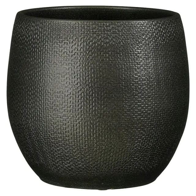 Mica Decorations Topf Porto terracotta 23 x 25 cm metallic
