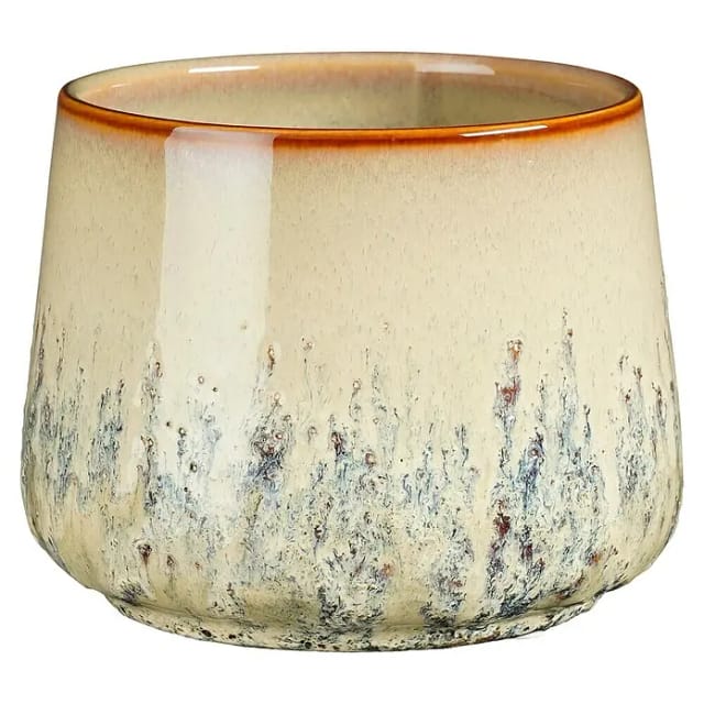 Mica Decorations Topf Mylo ceramic 11 x 13,5 cm beige