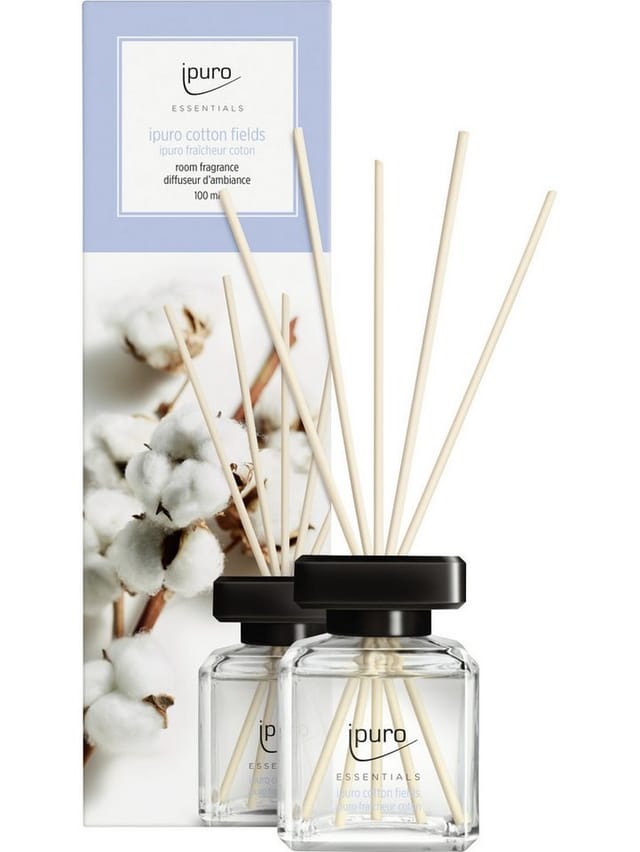 ipuro ESSENTIALS Raumduft Cotton Fields 100 ml