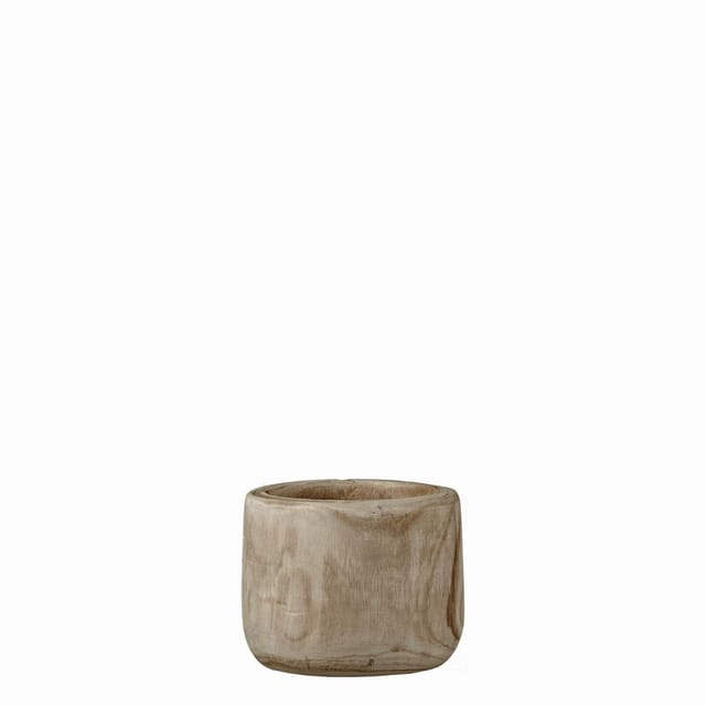 Mica Blumentopf Pia Ø 16 x 19 cm braun