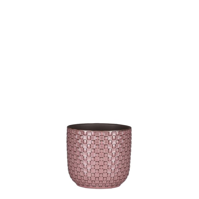 Mica Blumentopf Daan Rund Ø 11 x 12 cm rosa