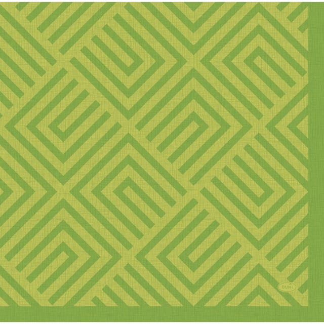 Duni Servietten Mosaik kiwi 40 x 40 cm - 12er Pack