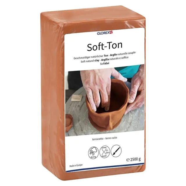 Glorex Soft-Ton terracotta, 2500 g