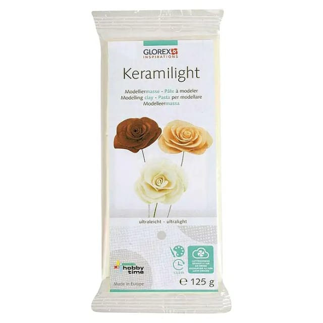 Glorex Keramilight 125 g, weiß