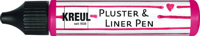 Kreul PicTixx Pluster & LinerPen rubinrot 29 ml