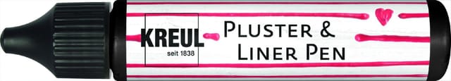 Kreul PicTixx Pluster & LinerPen schwarz 29 ml
