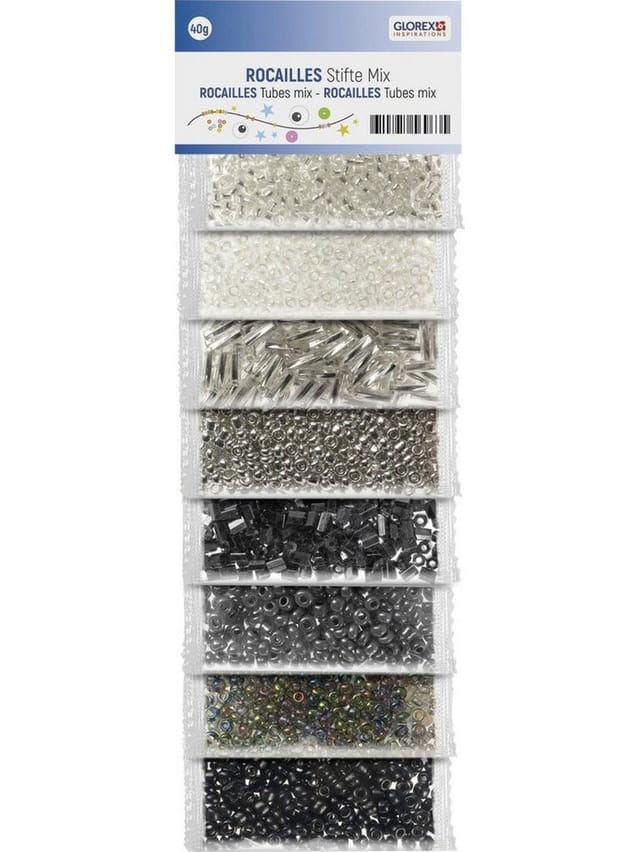 Glorex Rocailles/Stifte mix, 40 g
