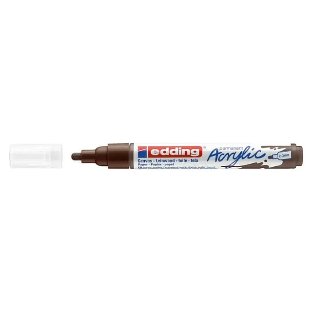 edding 5100 Acrylmarker medium schokoladenbraun 2 - 3 mm