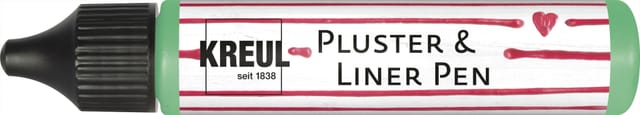Kreul Pluster & Liner Pen maigrün 29 ml