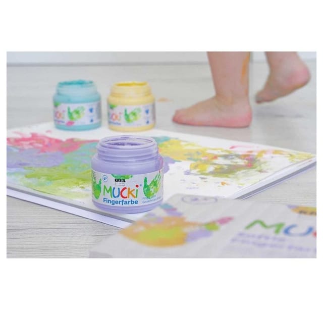 Mucki Softie-Fingerfarbe 6er Set 150 ml