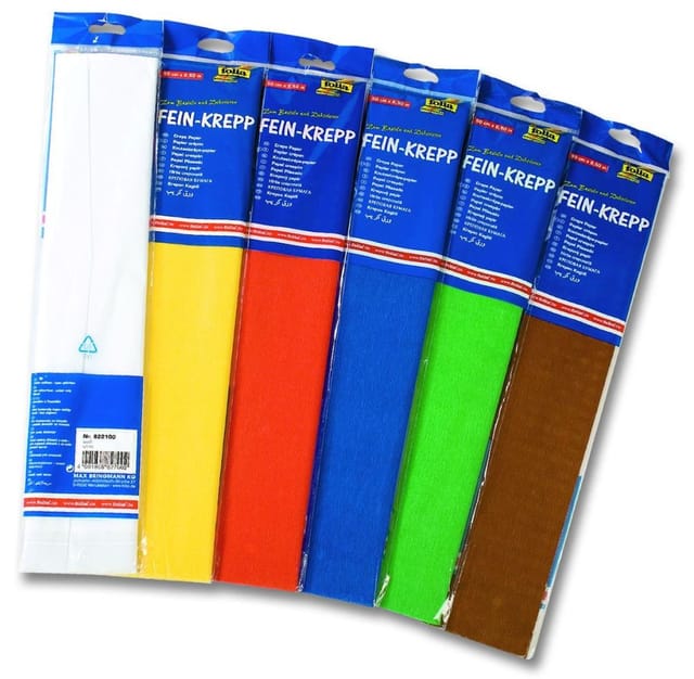Glorex Krepp-Papier 32g/m2 gold