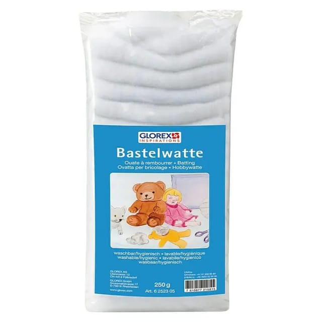 Hobby Time Bastelwatte weiß 250 g