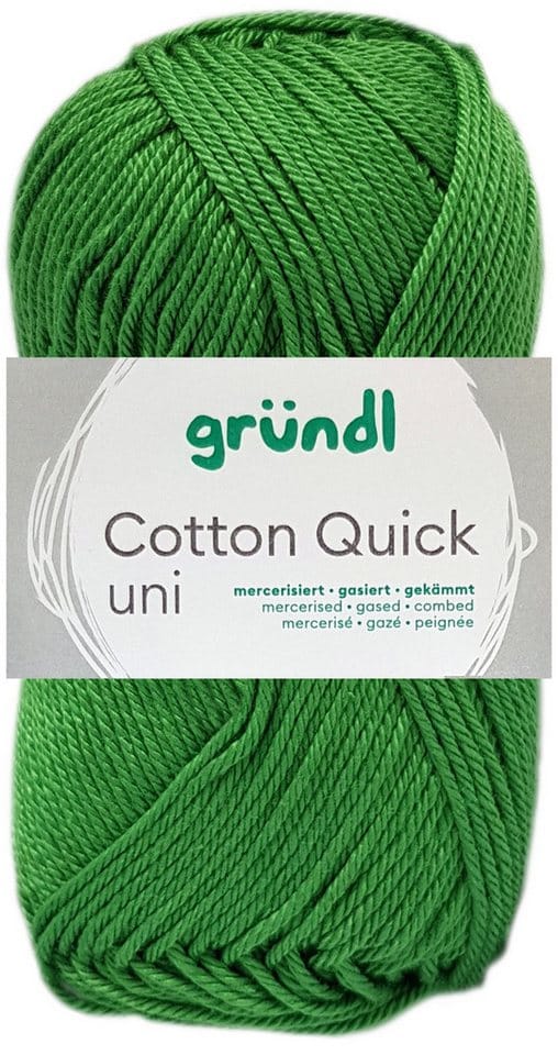 Gründl Wolle Cotton Quick 50 g uni farn