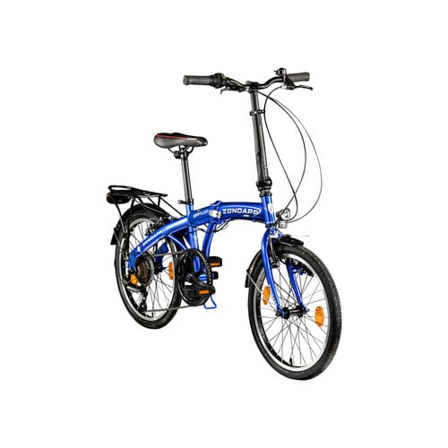 Zündapp Faltrad ZF20 Speed Folder 20 Zoll 6-Gang RH 28,5cm blau