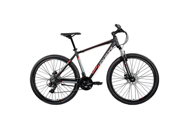 Zündapp Mountainbike FX27 650B MTB Hardtail 27,5 Zoll RH 48cm 21-Gang schwarz rot