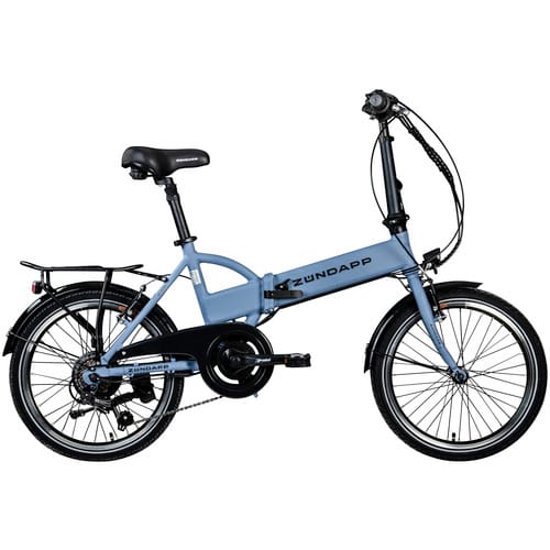 Zündapp E-Bike Faltrad Z101 20 Zoll RH 37cm 6-Gang 270 Wh taubenblau