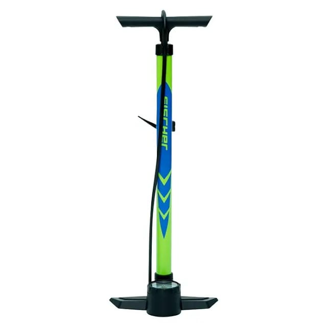 Fischer Fahrrad-Standpumpe Plus Volume mit Manometer