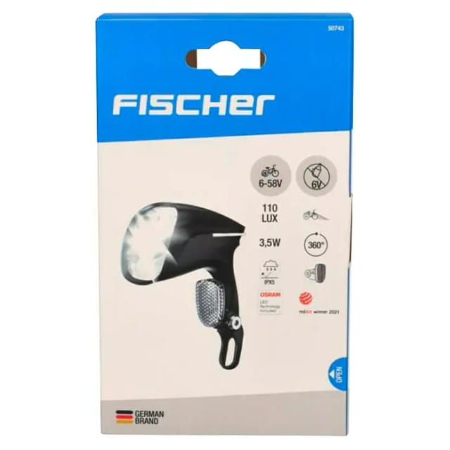 Fischer LED Frontlicht 110 Lux