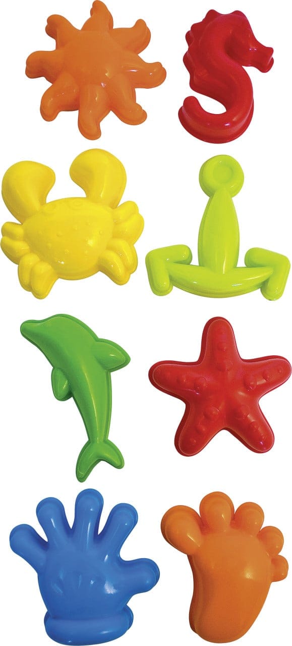 Adriatic Spielware Sandformen bunt