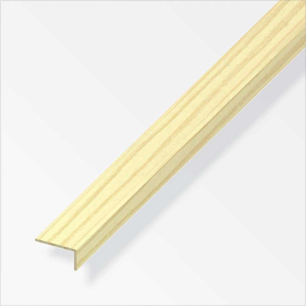 alfer Winkel 1 m, 16 x 19 mm PVC (Kunststoff) glatt kiefer Bild 2
