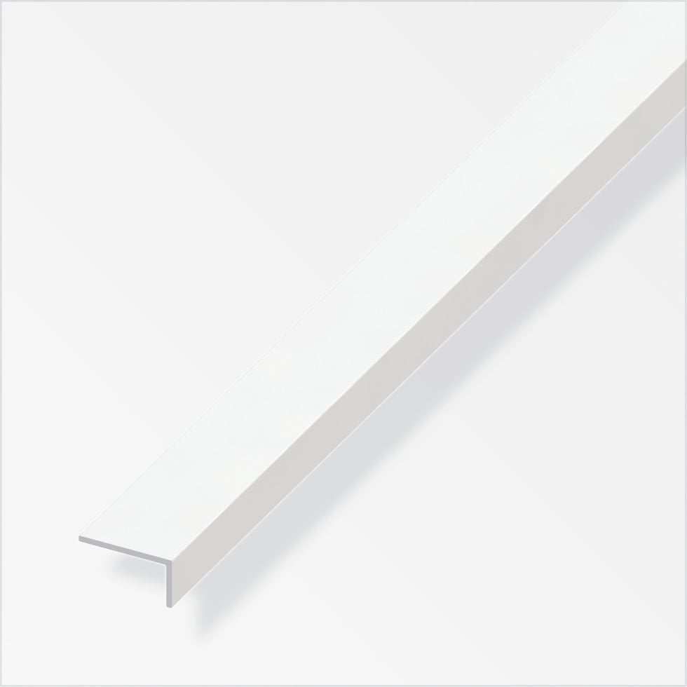 alfer Winkel 1 m, 16 x 19 mm PVC (Kunststoff) glatt weiss