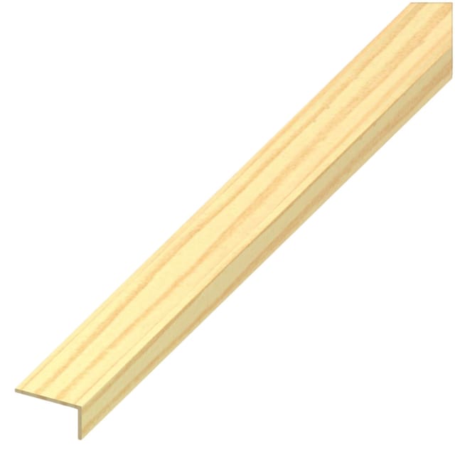 alfer Winkelprofil 1 m, 16 x 25 mm PVC (Kunststoff) kiefer