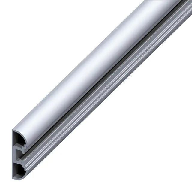 coaxis®-Profil, schmal 0.5 m, 35.5 x 11 mm Aluminium roh blank