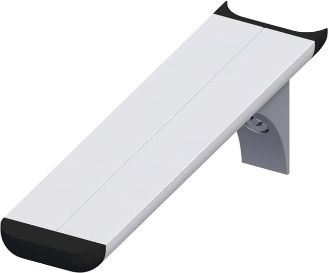 coaxis®-Regalträger 150 mm 150 x 51 mm Aluminium eloxiert silber