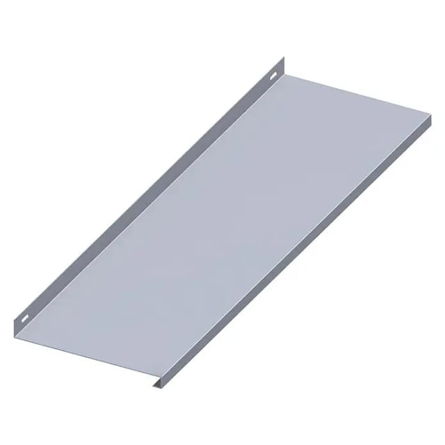 coaxis®-Tablar 800 mm 800 x 230 mm Aluminium roh blank