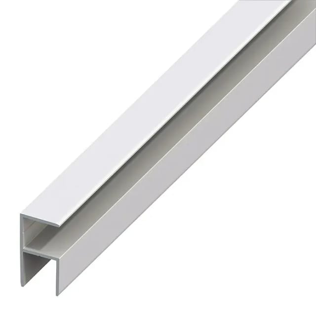alfer clampline-Eck-Profil 1 m, 15.9 x 18 x 1.5 mm Alu eloxiert silber