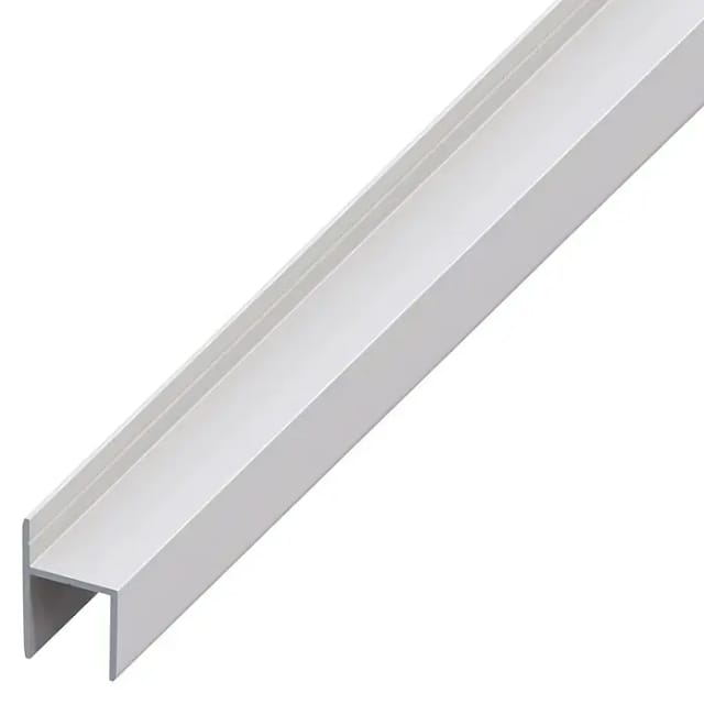 alfer clampline-Türanschlag-Profil 1 m, 15.9 x 18 x 1.5 mm Alu eloxiert sil