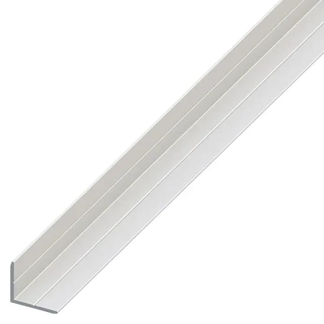 alfer clampline-Winkel-Profil 1 m, 13 x 10 mm Aluminium eloxiert silber