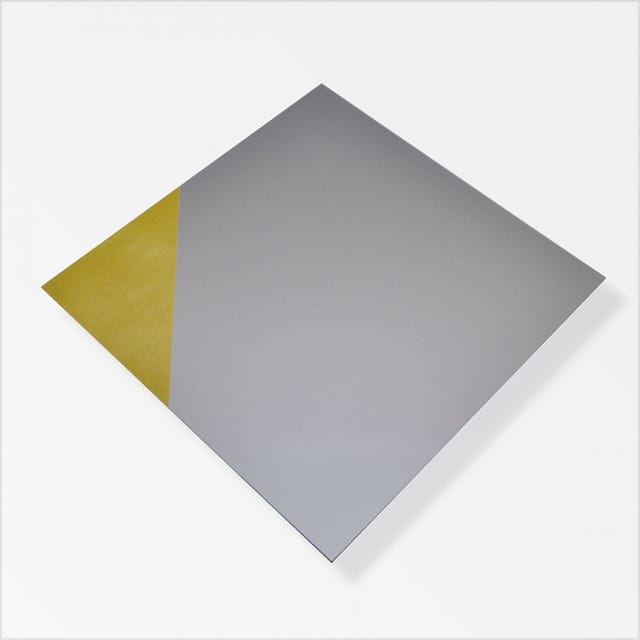 alfer Kunststoffplatte, heißgeprägt 300 x 300 mm Kunststoff silber