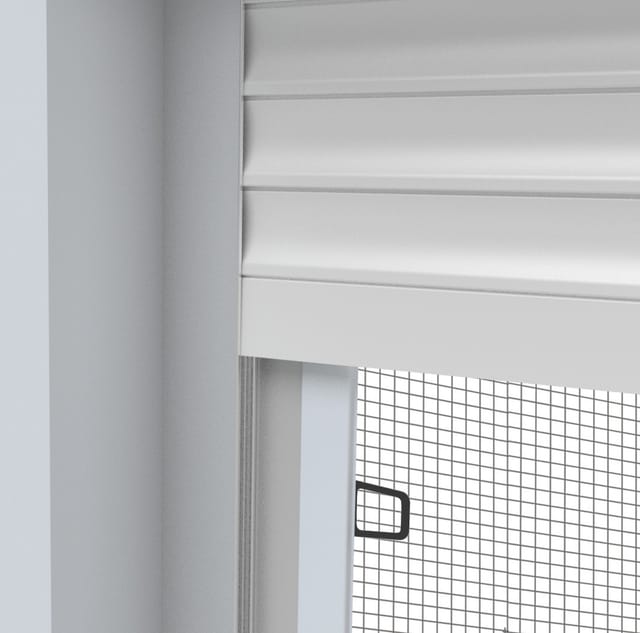 Primaster Fliegenschutz-Fenster slim 120 x 120 cm anthrazit