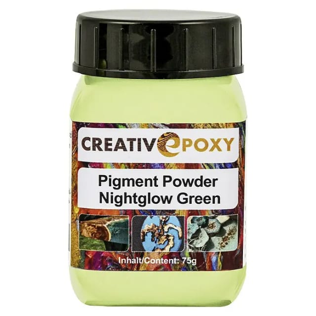 Pigment Pulver Nightglow Green 75 g Fluoreszierend, nachtleuchtend