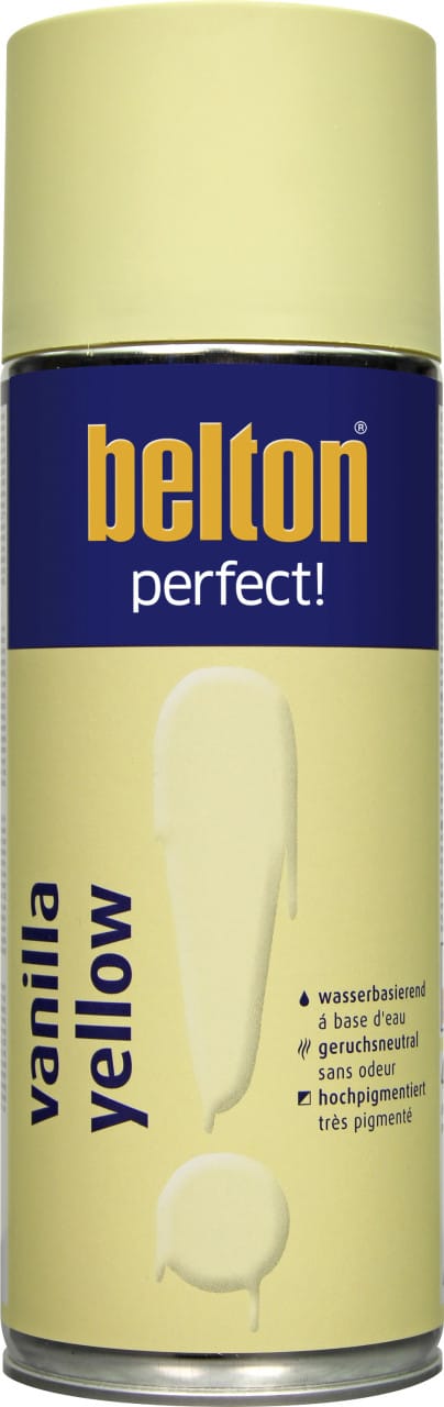 Belton perfect Lackspray 400 ml Vanilla yellow seidenmatt