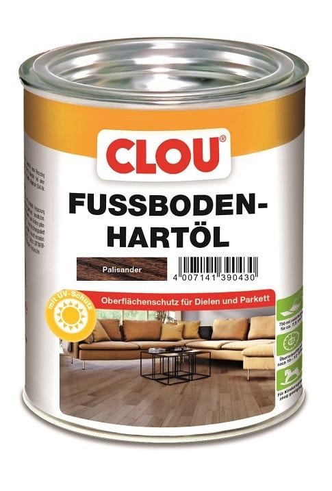 Clou Fußboden Hartöl 750 ml palisander