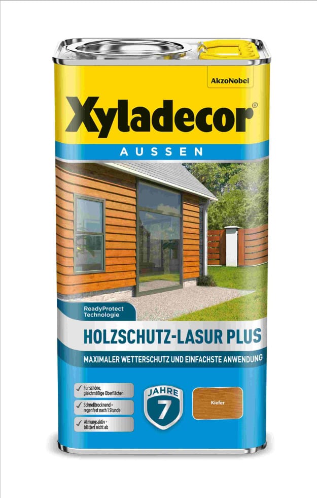 Xyladecor Holzschutz-Lasur 4 L kiefer Plus